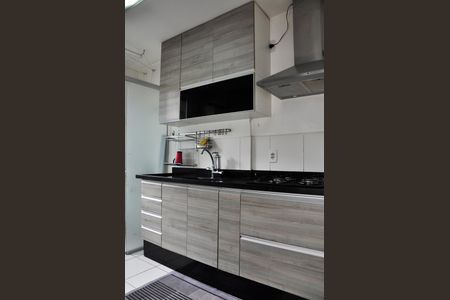 Apartamento para alugar com 35m², 1 quarto e 1 vagaDetalhe - Cozinha