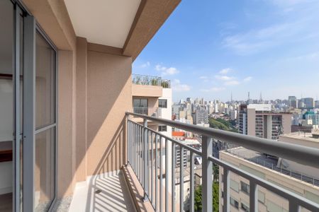 Varanda de apartamento para alugar com 1 quarto, 28m² em Liberdade, São Paulo