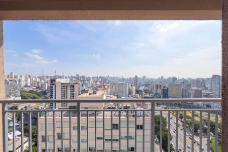 Varanda de apartamento para alugar com 1 quarto, 28m² em Liberdade, São Paulo