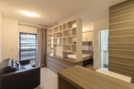 Sala de apartamento para alugar com 1 quarto, 34m² em Batel, Curitiba