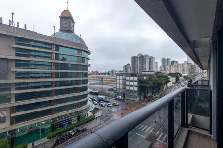 Varanda da Sala de apartamento para alugar com 1 quarto, 34m² em Batel, Curitiba