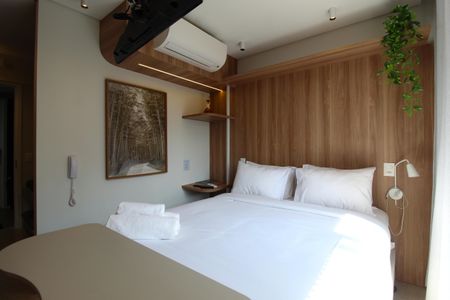 Studio para alugar com 21m², 1 quarto e sem vagaSala/Quarto