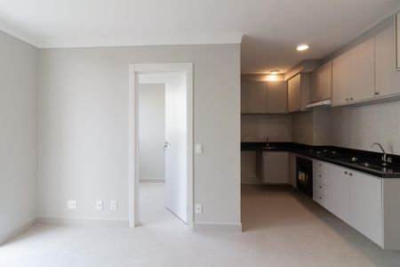 Sala - Cozinha de apartamento para alugar com 2 quartos, 36m² em Jardim Peri Peri, São Paulo