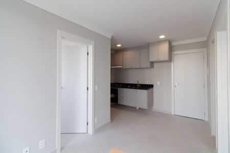 Sala - Cozinha de apartamento para alugar com 2 quartos, 36m² em Jardim Peri Peri, São Paulo