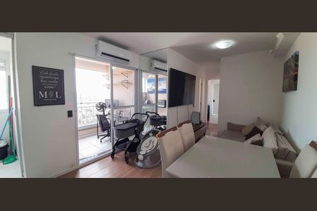 Sala de apartamento à venda com 2 quartos, 50m² em Santa Maria, Osasco