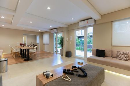 Apartamento para alugar com 29m², 1 quarto e sem vagaÁrea comum - Salão de festas
