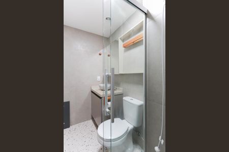 Apartamento para alugar com 29m², 1 quarto e sem vagaBanheiro da suíte