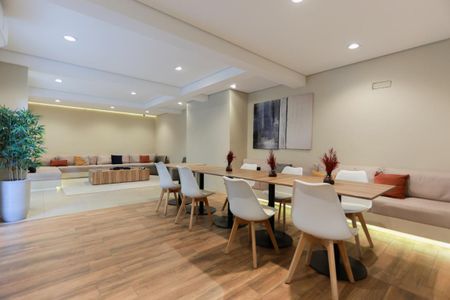 Apartamento para alugar com 29m², 1 quarto e sem vagaÁrea comum - Salão de festas