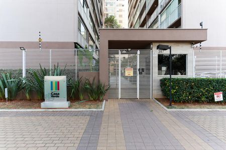 Apartamento para alugar com 29m², 1 quarto e sem vagaFachada do condomínio