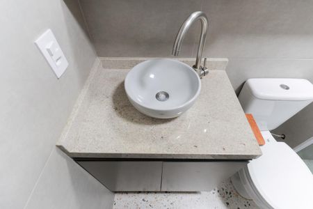 Apartamento para alugar com 29m², 1 quarto e sem vagaBanheiro da suíte