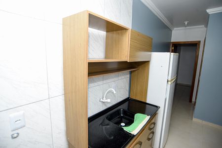 Cozinha de apartamento para alugar com 1 quarto, 2m² em Jardim Algarve, Viamão
