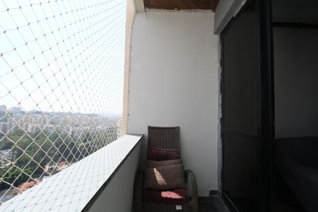 Varanda  de kitnet/studio à venda com 1 quarto, 38m² em Paraíso do Morumbi, São Paulo