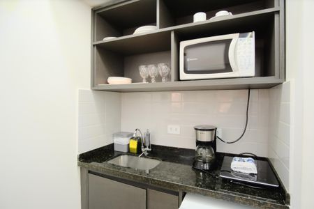 Cozinha de kitnet/studio à venda com 1 quarto, 29m² em Tatuapé, São Paulo