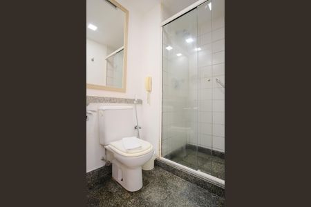 Banheiro de kitnet/studio à venda com 1 quarto, 29m² em Tatuapé, São Paulo