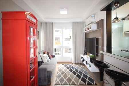 Sala de apartamento à venda com 2 quartos, 64m² em Petrópolis, Porto Alegre