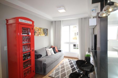 Sala de apartamento à venda com 2 quartos, 64m² em Petrópolis, Porto Alegre