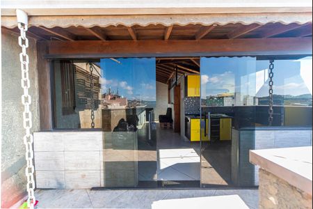 Apartamento à venda com 80m², 2 quartos e 1 vagaVaranda da cobertura 