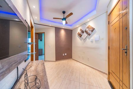 Sala de apartamento à venda com 2 quartos, 80m² em Vila Progresso, Santo André