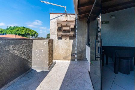 Apartamento à venda com 80m², 2 quartos e 1 vagaVaranda da cobertura 