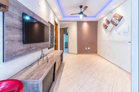 Sala de apartamento à venda com 2 quartos, 80m² em Vila Progresso, Santo André