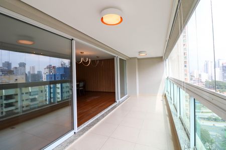 Varanda de apartamento para alugar com 3 quartos, 184m² em Brooklin, São Paulo
