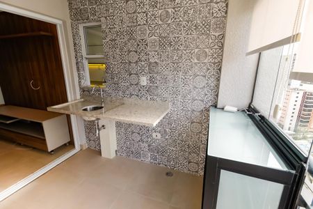 Varanda da Sala de apartamento para alugar com 2 quartos, 58m² em Morumbi, São Paulo