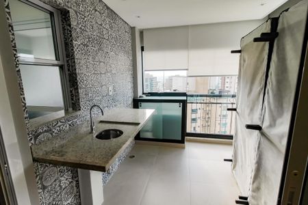 Varanda da Sala de apartamento para alugar com 2 quartos, 58m² em Morumbi, São Paulo