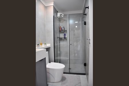 Apartamento à venda com 34m², 2 quartos e sem vaga Apartamento à venda com 34m², 2 quartos e sem vagaDetalhe - Banheiro Social