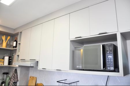 Apartamento à venda com 34m², 2 quartos e sem vaga Apartamento à venda com 34m², 2 quartos e sem vagaDetalhe - Cozinha Americana