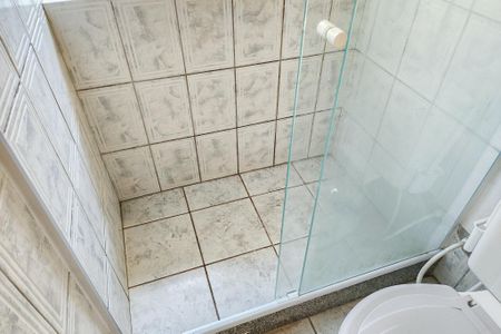 Banheiro  de apartamento para alugar com 1 quarto, 21m² em Gamboa, Rio de Janeiro