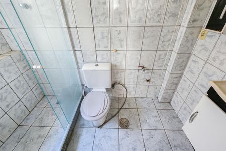 Banheiro  de apartamento para alugar com 1 quarto, 21m² em Gamboa, Rio de Janeiro
