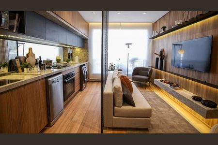Foto 03 de apartamento à venda com 1 quarto, 35m² em Ferreira, São Paulo