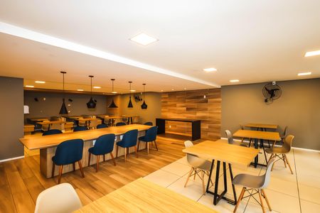 Studio para alugar com 26m², 1 quarto e sem vagaSalão de Festas