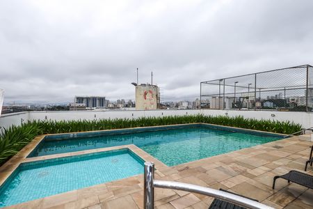 Studio para alugar com 26m², 1 quarto e sem vagaPiscina
