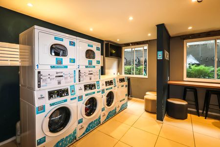 Studio para alugar com 26m², 1 quarto e sem vagaLavanderia