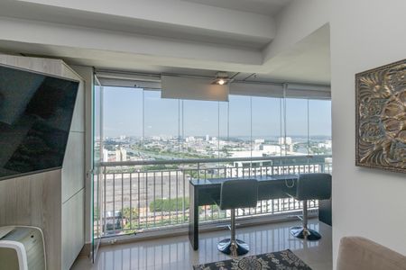 Varanda da Sala de apartamento à venda com 2 quartos, 111m² em Jardim Dom Bosco, São Paulo