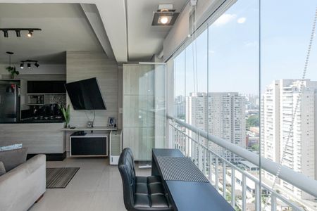Varanda da Sala de apartamento à venda com 2 quartos, 111m² em Jardim Dom Bosco, São Paulo