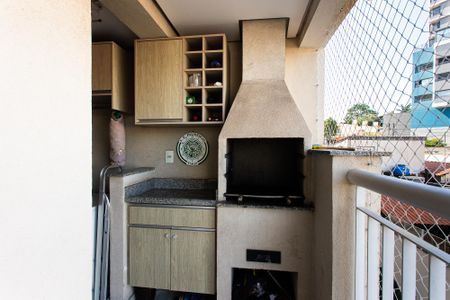 Varanda gourmet de apartamento à venda com 3 quartos, 68m² em Chácara Seis de Outubro, São Paulo