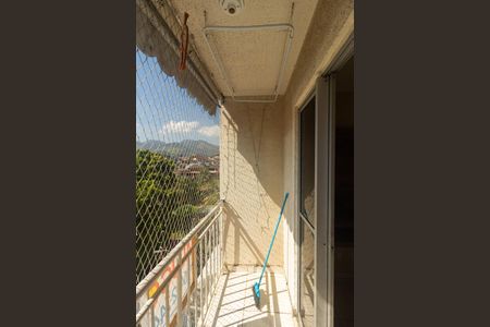 Varanda da Sala de apartamento para alugar com 3 quartos, 75m² em Campo Grande, Rio de Janeiro