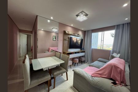 Sala de apartamento à venda com 2 quartos, 47m² em Jardim do Lago, Osasco