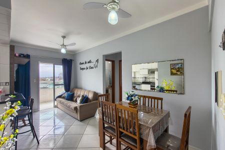 Sala de apartamento para alugar com 1 quarto, 45m² em Vila Assuncao, Praia Grande