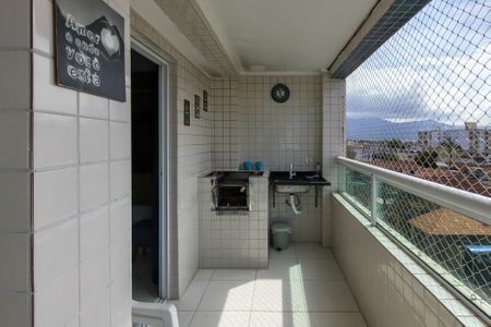 Sacada  de apartamento para alugar com 1 quarto, 45m² em Vila Assuncao, Praia Grande