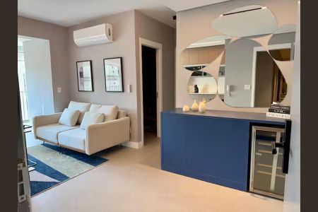 Sala/Cozinha de apartamento para alugar com 2 quartos, 60m² em Consolação, São Paulo