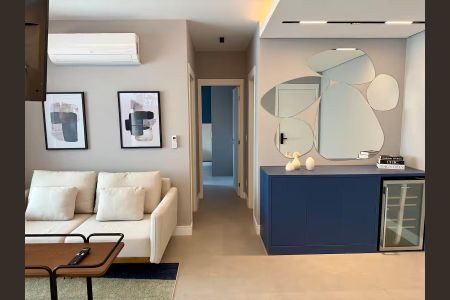 Sala/Cozinha de apartamento para alugar com 2 quartos, 60m² em Consolação, São Paulo