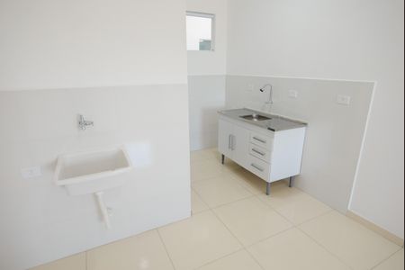 Cozinha e Área de Serviço de apartamento para alugar com 1 quarto, 23m² em Jardim de Alah, Taubaté
