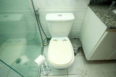 Apartamento para alugar com 119m², 3 quartos e 2 vagasBanheiro da Suíte
