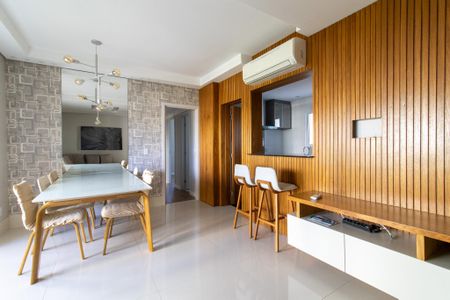 Sala de apartamento à venda com 3 quartos, 92m² em Fazenda São Quirino, Campinas