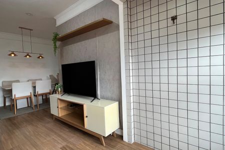 Varanda da Sala de apartamento para alugar com 1 quarto, 57m² em Embaré, Santos