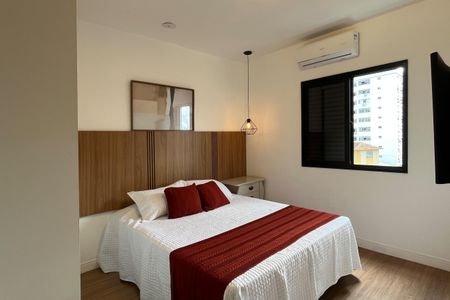 Quarto  de apartamento para alugar com 1 quarto, 57m² em Embaré, Santos