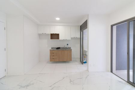 Sala - Cozinha de apartamento para alugar com 2 quartos, 54m² em Vila Sonia, São Paulo